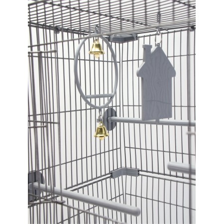 Birds of "Piggers", collapsible, 42 x 30 x 94cm (staff.) Light gray-5