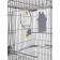 Birds of "Piggers", collapsible, 42 x 30 x 94cm (staff.) Light gray