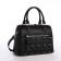 Women's bag on the zipper David Jones, 2 external pockets, black color