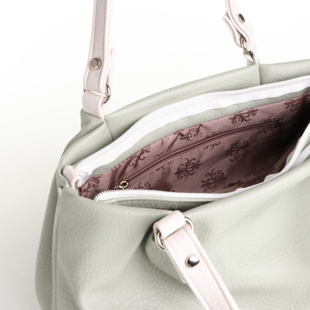 Bag women, average size, mint color-5