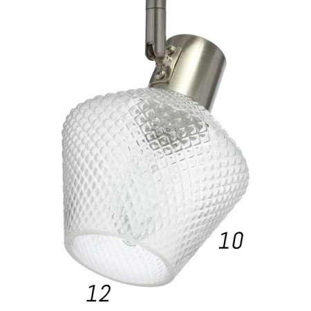 Economic light Lida 2x60W E14, satin 39x11x18 cm-4