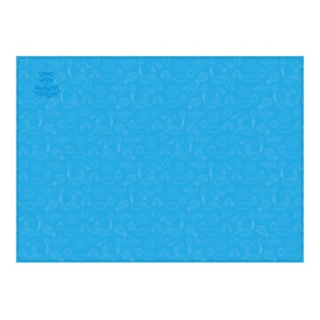 Gluebring table for pvc creativity (folding), 700 x 500 mm, multi-bullets "Azure"-2