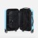 Small 20 suitcase, "Cartes factory", lightning department, code castle, 4 wheels, blue color
