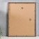 Photo frame Plastic "Mira" 40x50 cm, 021 silver (plastic screen)