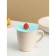 Silicone lid Silicone shade "Strawberry", d = 11 cm, mint color