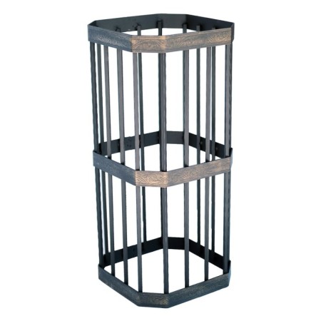 Forged grid, h = 70 cm, 31 × 31 cm, for "Siberia" furnaces
