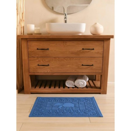 Arya boho rug, 50x70 cm, blue color-2
