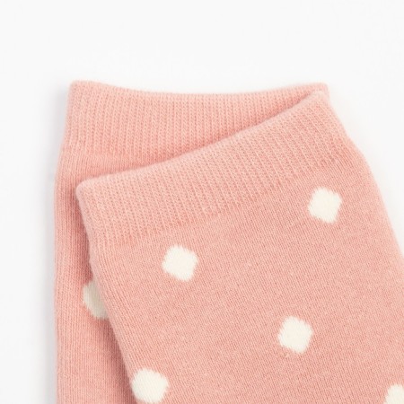 Women's socks with terry inside "Lama in the bath", size 23-25-2