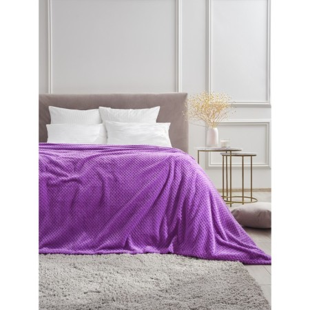 ZIRCON plaid, size 200x220 cm, purple color-3