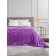 ZIRCON plaid, size 200x220 cm, purple color