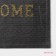 Rug of the gate muddy shares "Welcome. Points", 38x58 cm, black color Black