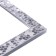 Frame for paintings (mirrors) 21 x 30 x 2.7 cm, plastic, calligrata 651628, silver