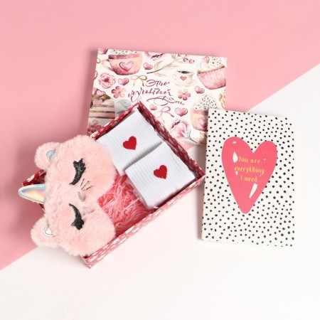 Gift set with a notebook KAFTAN P, 36-39 Color mix