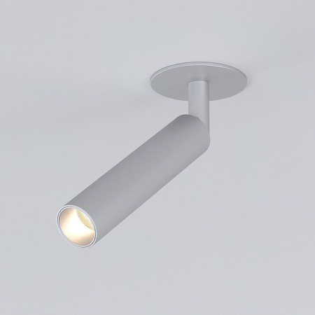 Lamp ceiling Elektrostandard, Diffe LED 5 W, 27x27x180 mm, IP20, Silver Color