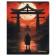 Notebook of 48 sheets in a cage on a clip "Samurai", cover coated cardboard, twin-fluid, UF-flus, OFSET block, mix