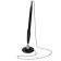 Pen on the stand "Stand-Pen Black 1", on a chain, with an adhesive base, blue blue