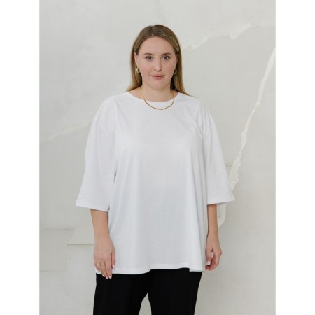 Female T-shirt, size 72-74, white color