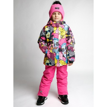 Winter kit for the girl PlayTode: jacket and semi -combineson, height 140 cm-5