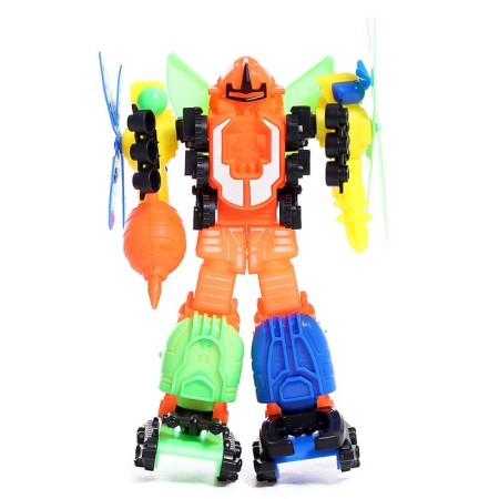 Set of robots "insects", 5 transformers, gather in 1 robot-9