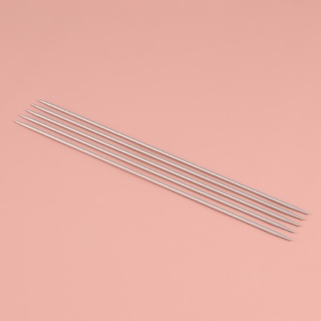 Knitting knitting needles, stitching, with Teflon coating, D = 2.5 mm, 20 cm, 5 pcs