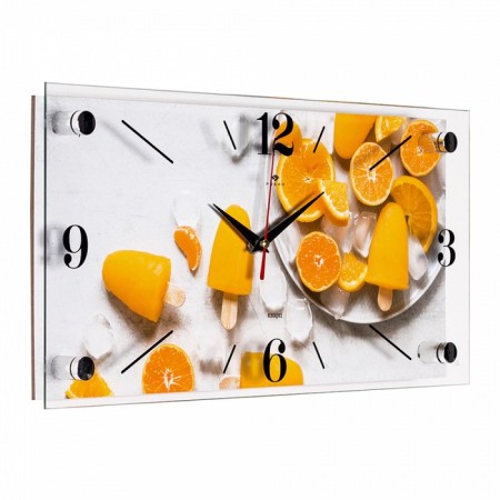 Watching, interior, kitchen, "orange ice cream", silent, 20 x 40 cm-1