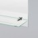 Wall mirror, 50 x 70, with a shelf, with 2 brackets