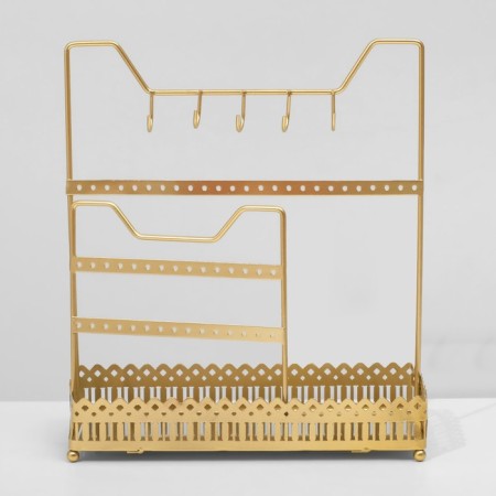 Steam for jewelry with a place for storage "frame", 26.5 × 23 × 10 cm, color gold-2