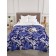 Bridge blanket, size 150x200 cm, blue color