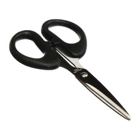Chancellery scissors 13.5cm office plastic handles, euro suspension-2