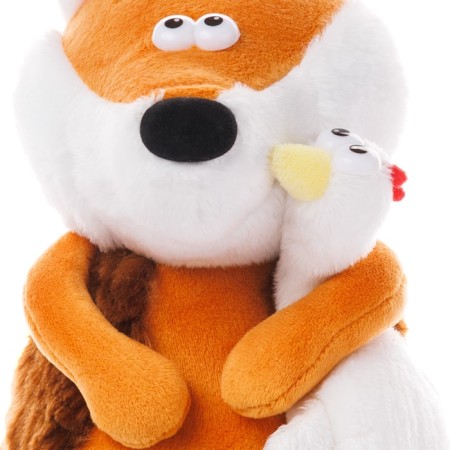 Soft toy "Clever fox and chicken", 24 cm MT-MRT-D04202307-24-2