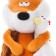 Soft toy "Clever fox and chicken", 24 cm MT-MRT-D04202307-24