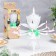Candle for the cake musical "Tulip", spinning, white, 14.5 × 6 cm