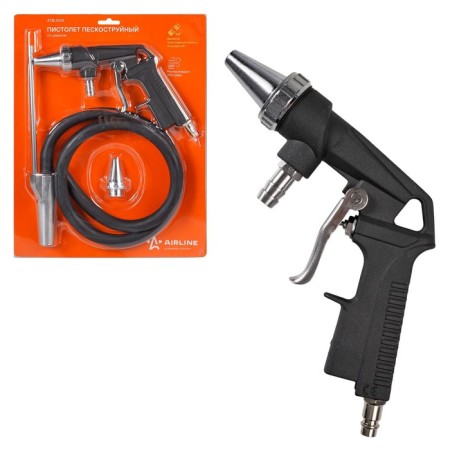 Sandblasting gun Airline, with a hose