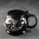 Betty glass teapot "Betty", 800 ml, with metal sieve, black color