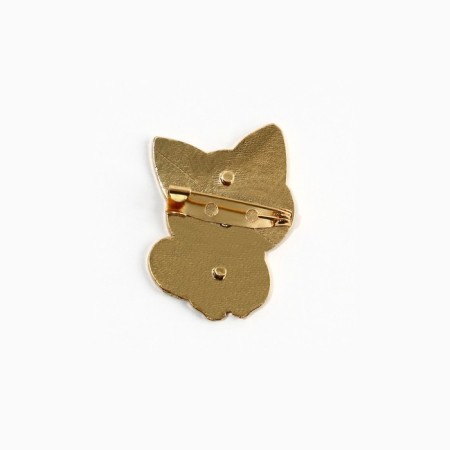 Brooch "Cat", 2.7 x 3.8 cm-5