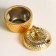 Coramics Coramics "Golden Apple" 8.5x7x7 cm