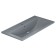 Sink uperwood Foster Quartz 80 cm, quartz, gray matte, concrete