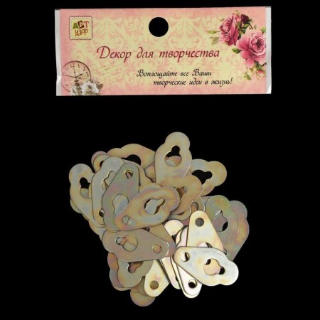 Suspension metal for paintings, bronze photo frames 3.2x1.7 cm-3