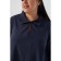 Female blouse, size 62, blue color