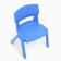 Blue stool 48 x 33 x 25 cm