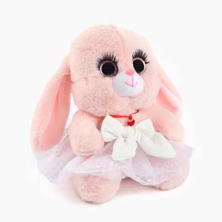 Soft toy "Bunny La Pu in the jumpsuit", 20 cm-1