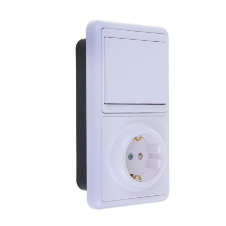 Block "Kuntsevo" Bella BKVR-034, 1 key, with salary, white