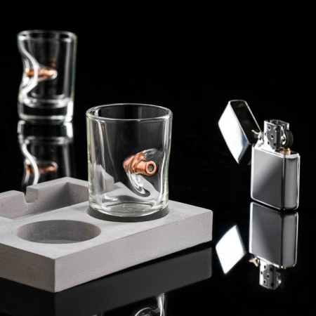 Set "impenetrable", 2 piles 50 ml with a bullet, lighter, stand-9