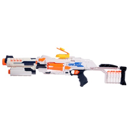 Blaster War Soul Gun Pro, shoots soft bullets, works from batteries-1