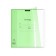 Notebook 12 litas in a cage with a plastic cover on the A5+, Erichkrause "Coverprio Neon", green