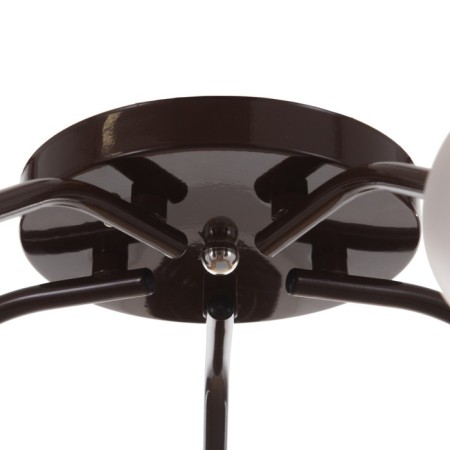 Causte "Online" (cylinder) 5x15W E27 Model: BR 00221 Wenge/Transparent-4