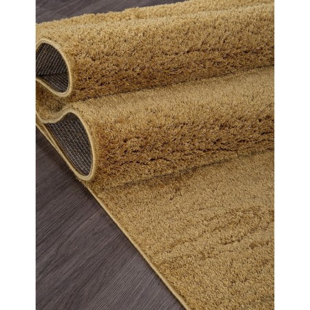 Rectangular carpet Milat Vera, size 80x150 cm, yellow color-2