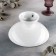 Porcelain vase for fruit Wilmax Olivia, 24 × 11.5 cm, white color