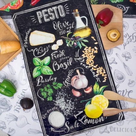Ethel towel Pesto 40x70 cm, 100% cotton, sarzha 190 g/m2