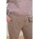 Female trousers, size 54, brown color